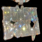 Custom Letter Name Number Pendants Iced Out Round Moissanite Diamond Hip Hop Jewelry Personalize Jewelry - Image 3